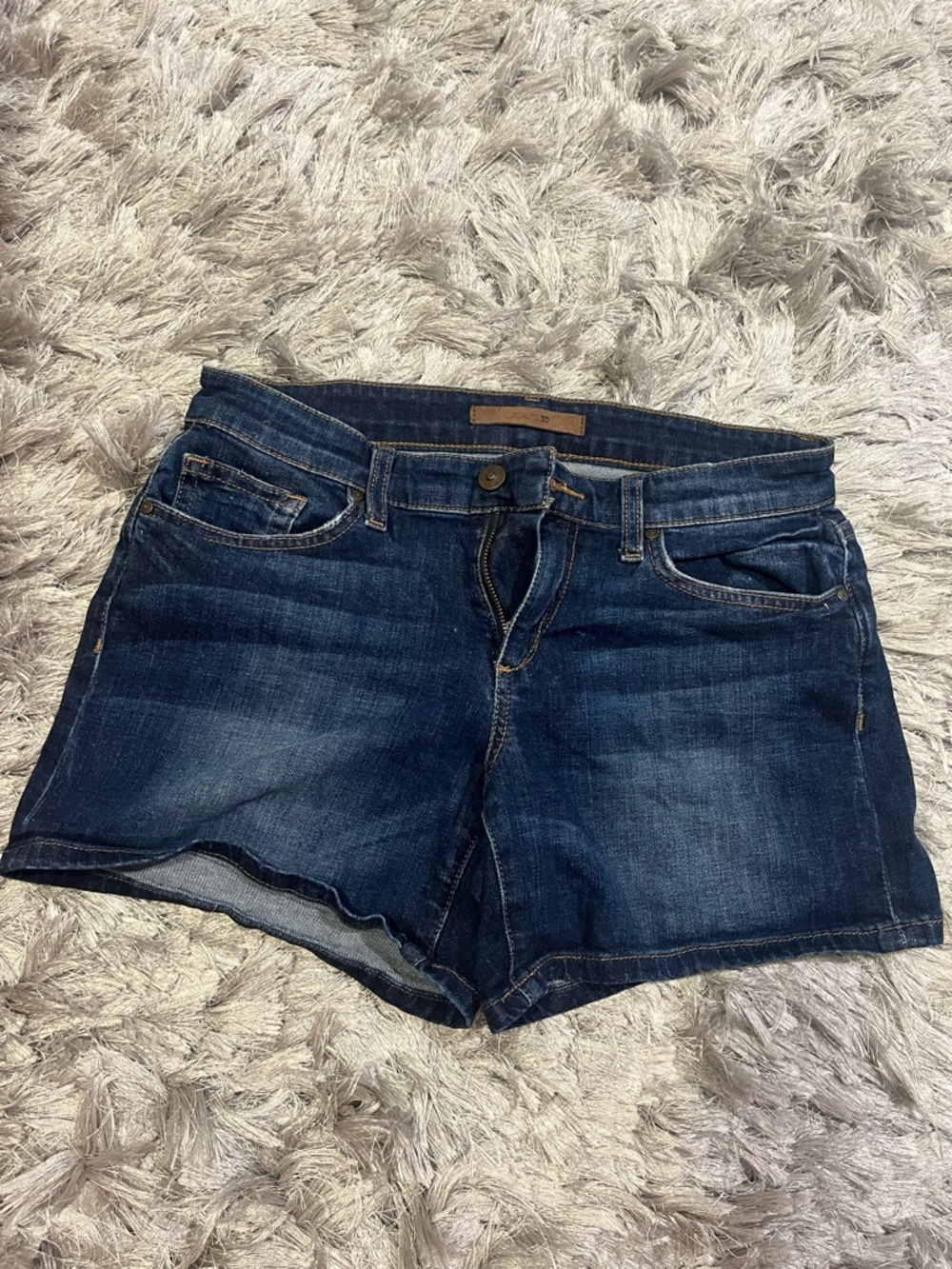 Joe's Jeans Dark Blue Denim Shorts